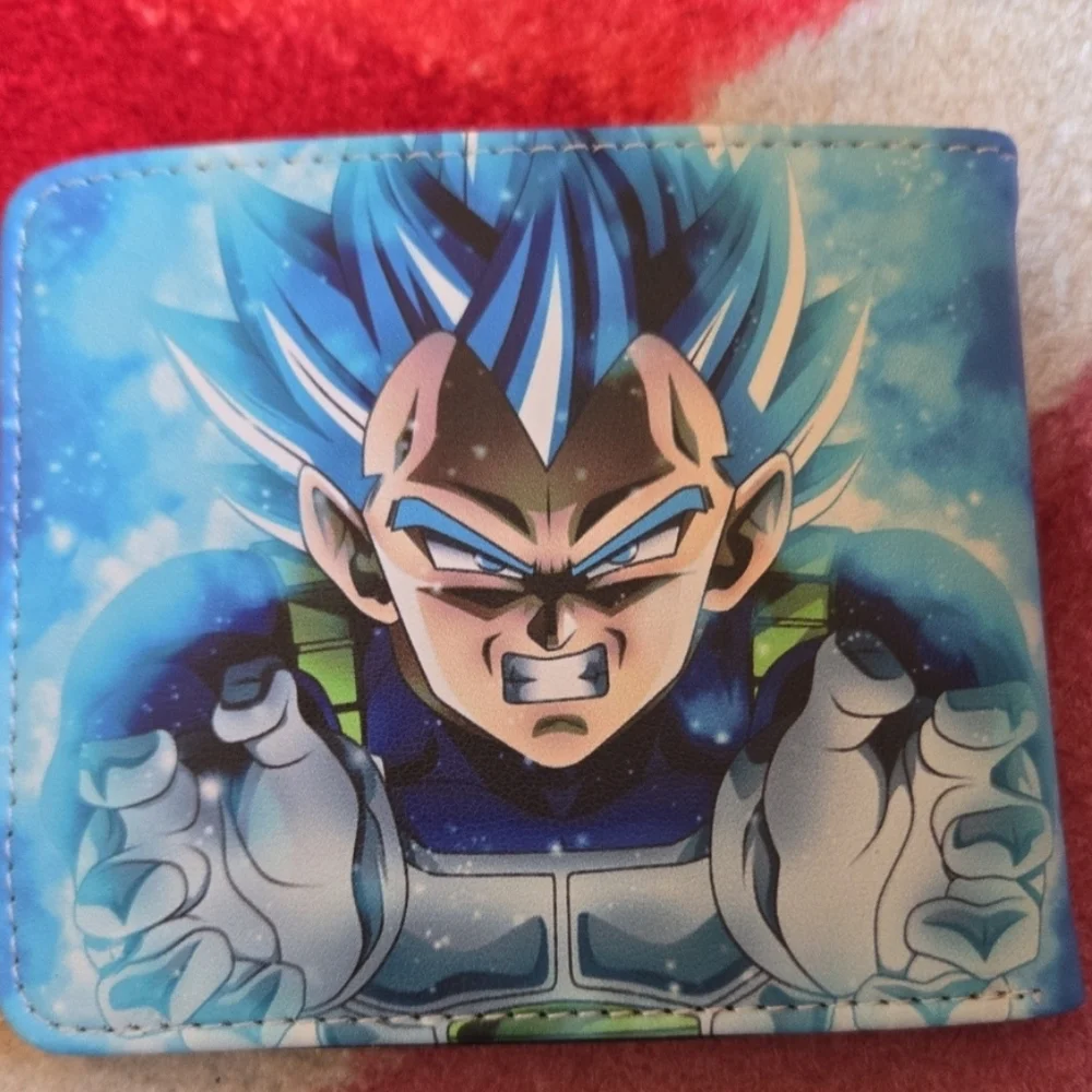New dragon ball super anime manga leather wallet